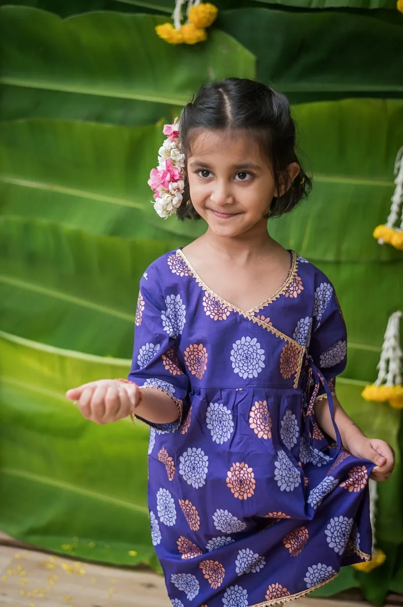 Dazzling Flower- Girls Ethnic Wear