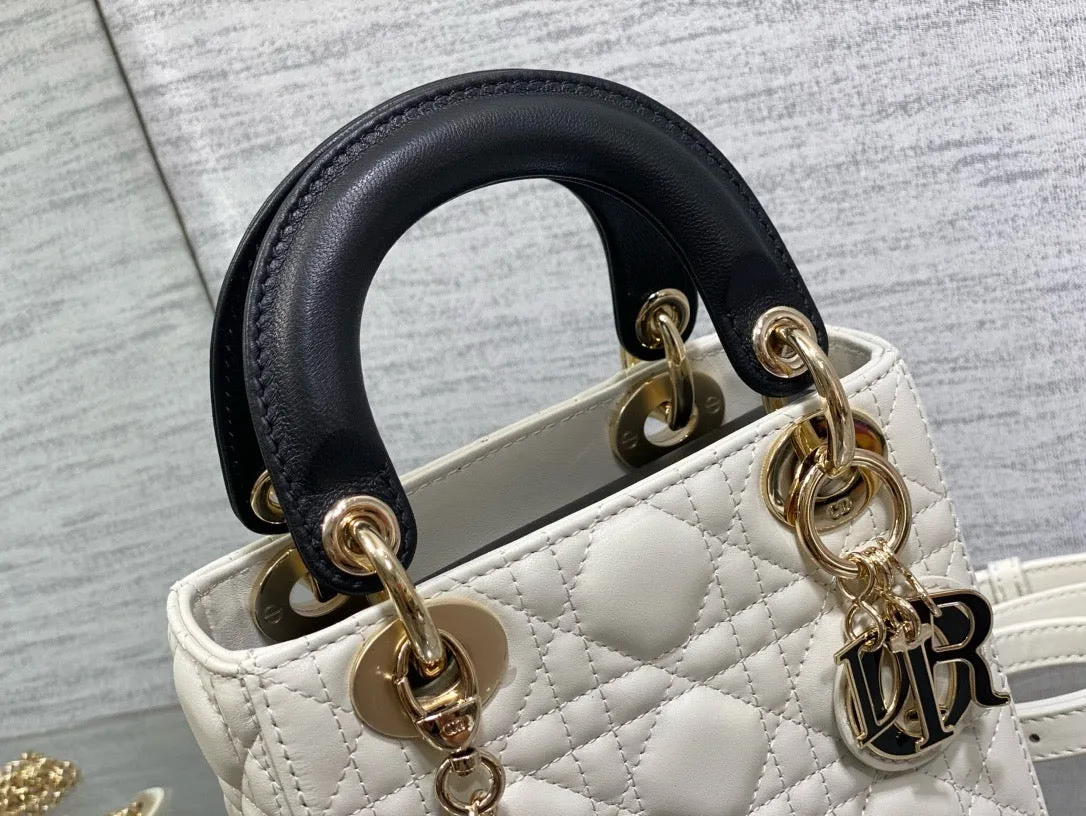 DR415 Mini Lady Dior Bag / 6.5x6x3inches / HIGHEST QUALITY VERSION