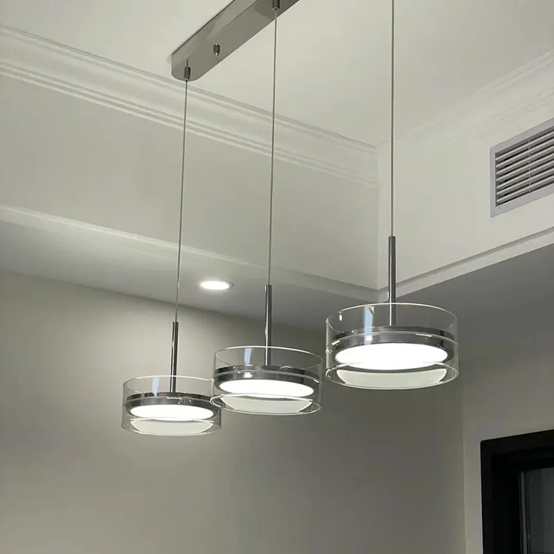 Drum-shaped Pendant Lamp