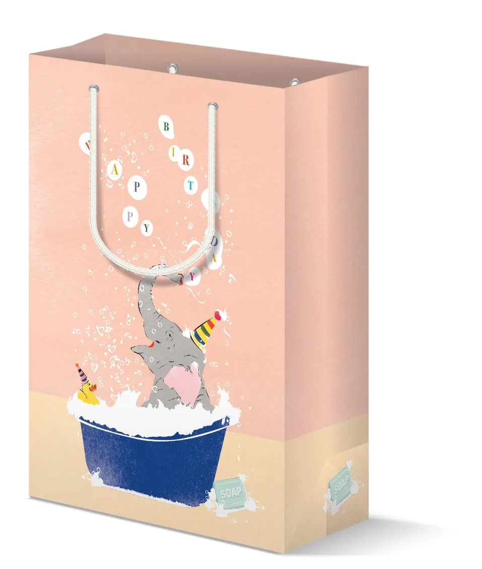 Elephant Tub Gift Bag