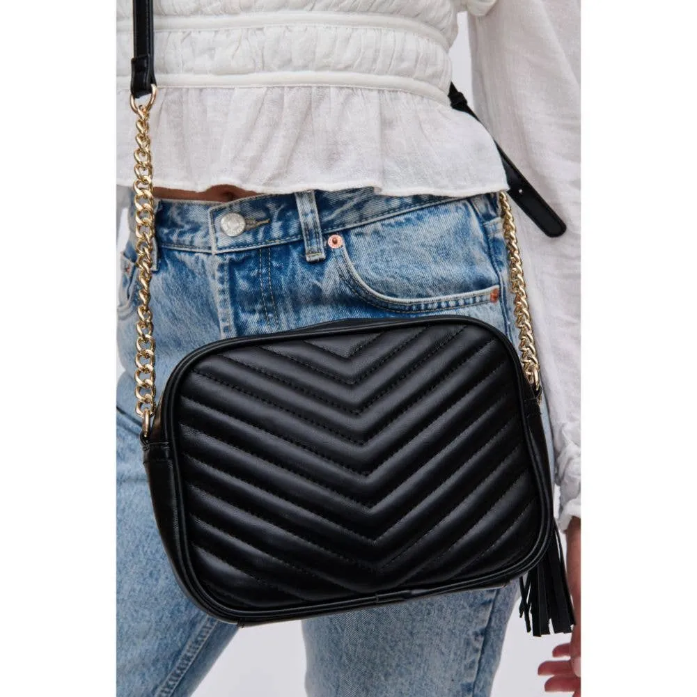 Elodie Chevron Camera Bag Crossbody