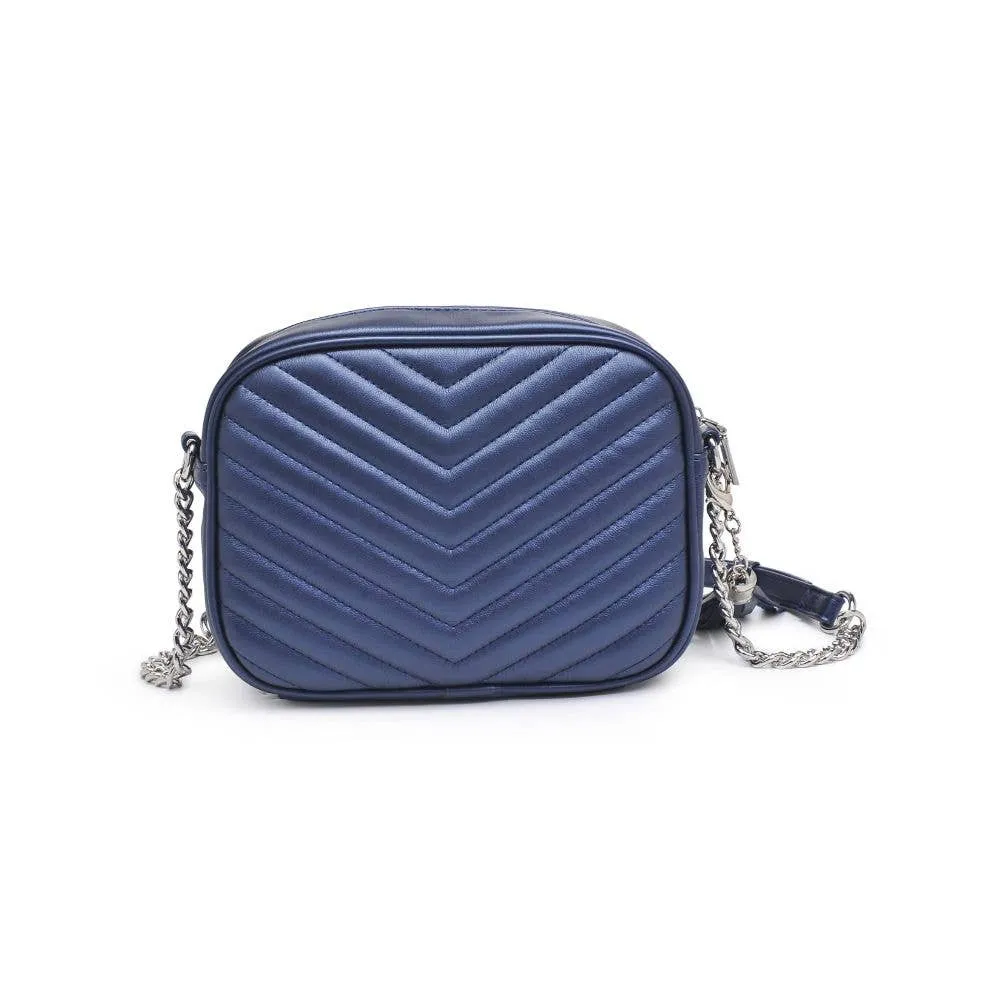 Elodie Chevron Camera Bag Crossbody