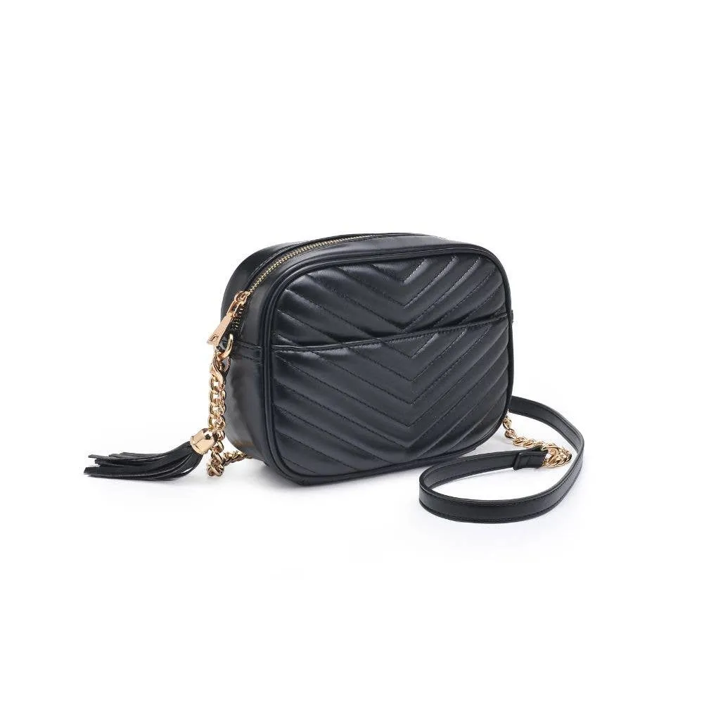 Elodie Chevron Camera Bag Crossbody