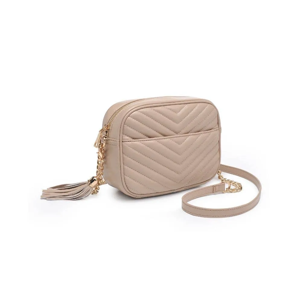 Elodie Chevron Camera Bag Crossbody