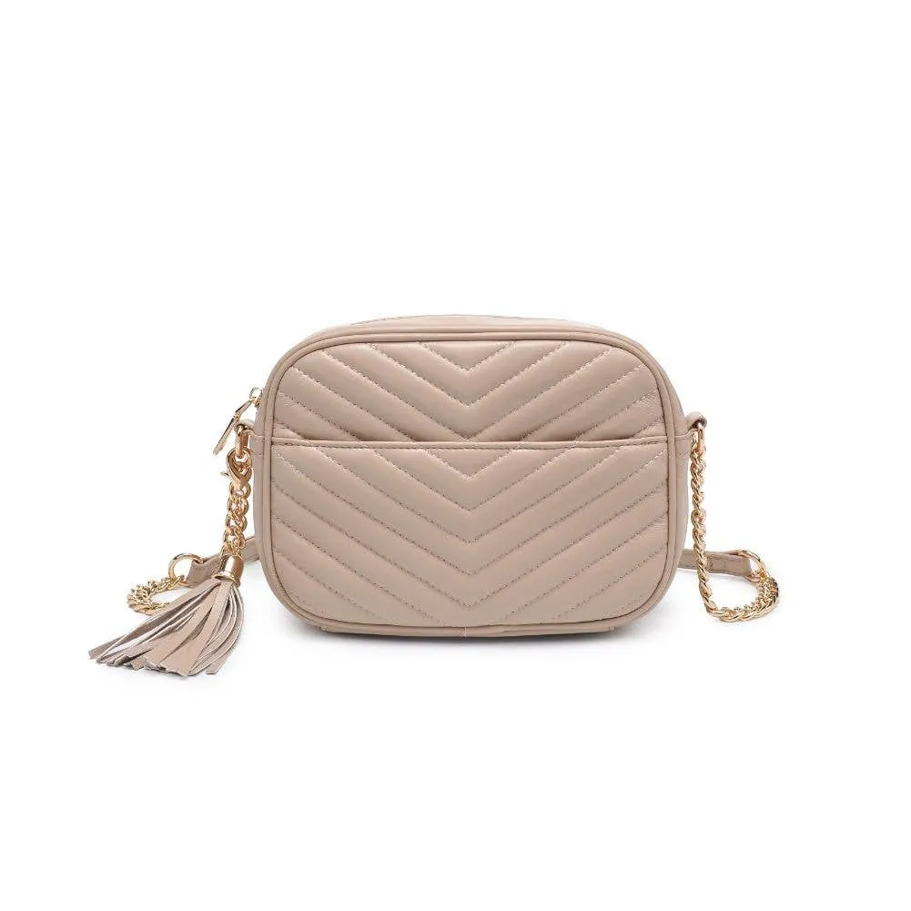 Elodie Chevron Camera Bag Crossbody