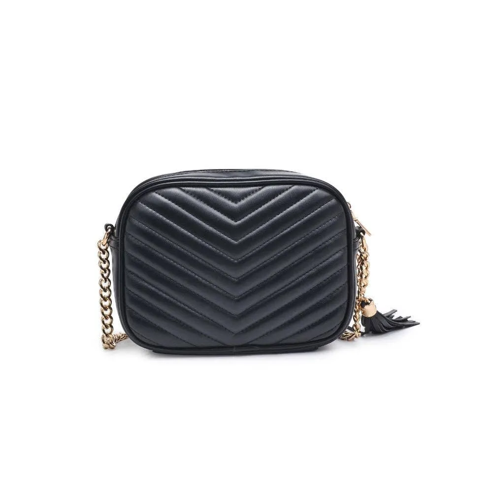 Elodie Chevron Camera Bag Crossbody