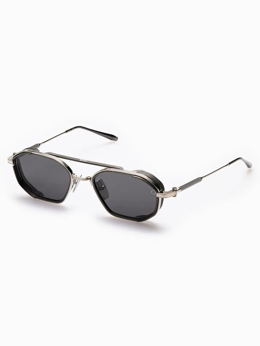 Eris-Two Brushed Silver 508E sunglasses