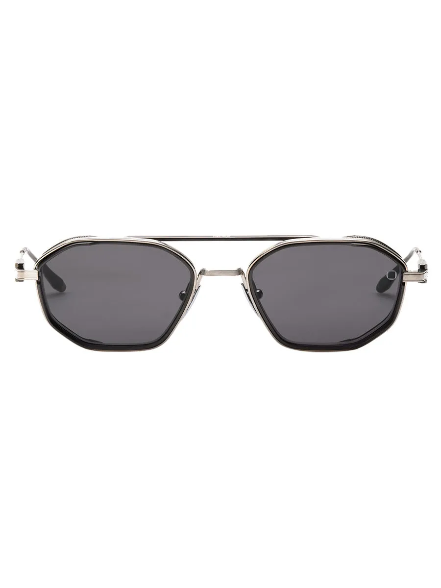 Eris-Two Brushed Silver 508E sunglasses