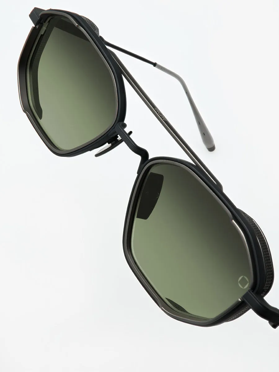 Eris-Two Matte Black 508D sunglasses