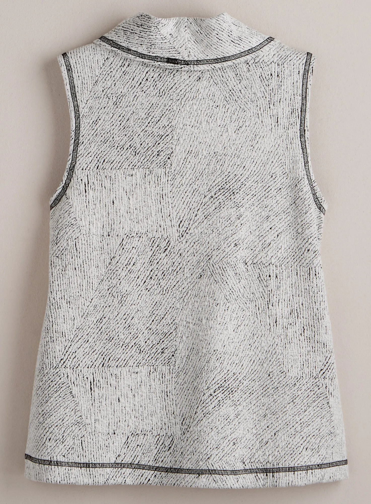 Etched Cloud Sleeveless Top FINAL SALE (No Returns)