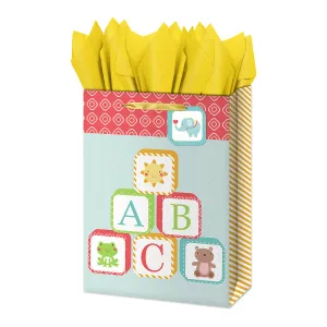 Extra Large Gift Bag - Alphabet Blocks