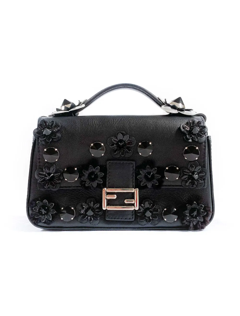 Fendi Double Baguette Mini Flowerland