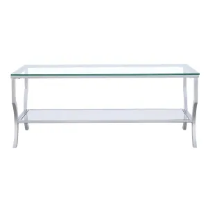 G720338 Contemporary Chrome Coffee Table