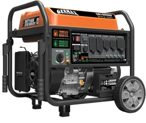 GENMAX GM12000ED Dual Fuel Generator 9000W/10000W 50 Amp Electric Start with CO Detect New