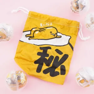 Gudetama Mini Drawstring Pouch Gachapon