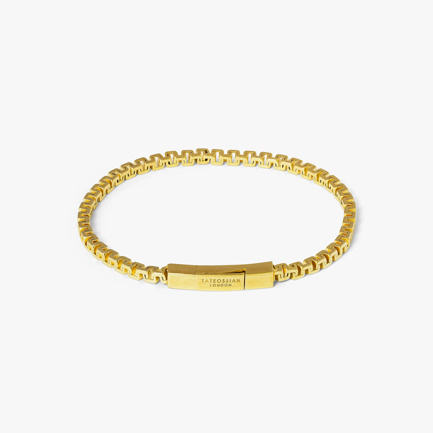 Hellenica BraceletÂ  In Yellow Gold Plated Silver