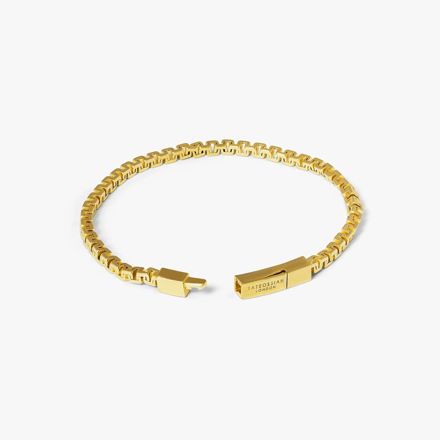 Hellenica BraceletÂ  In Yellow Gold Plated Silver