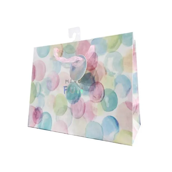 Horizontal Have Fun Gift Bag - 23cm x 18cm x 10cm