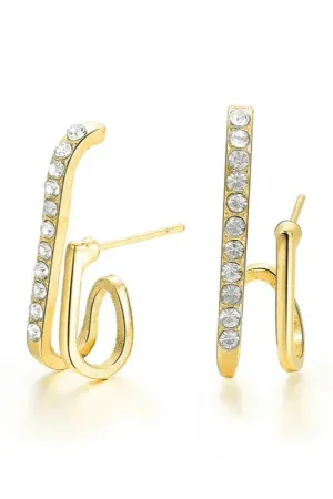 Irregular U-shaped Earrings