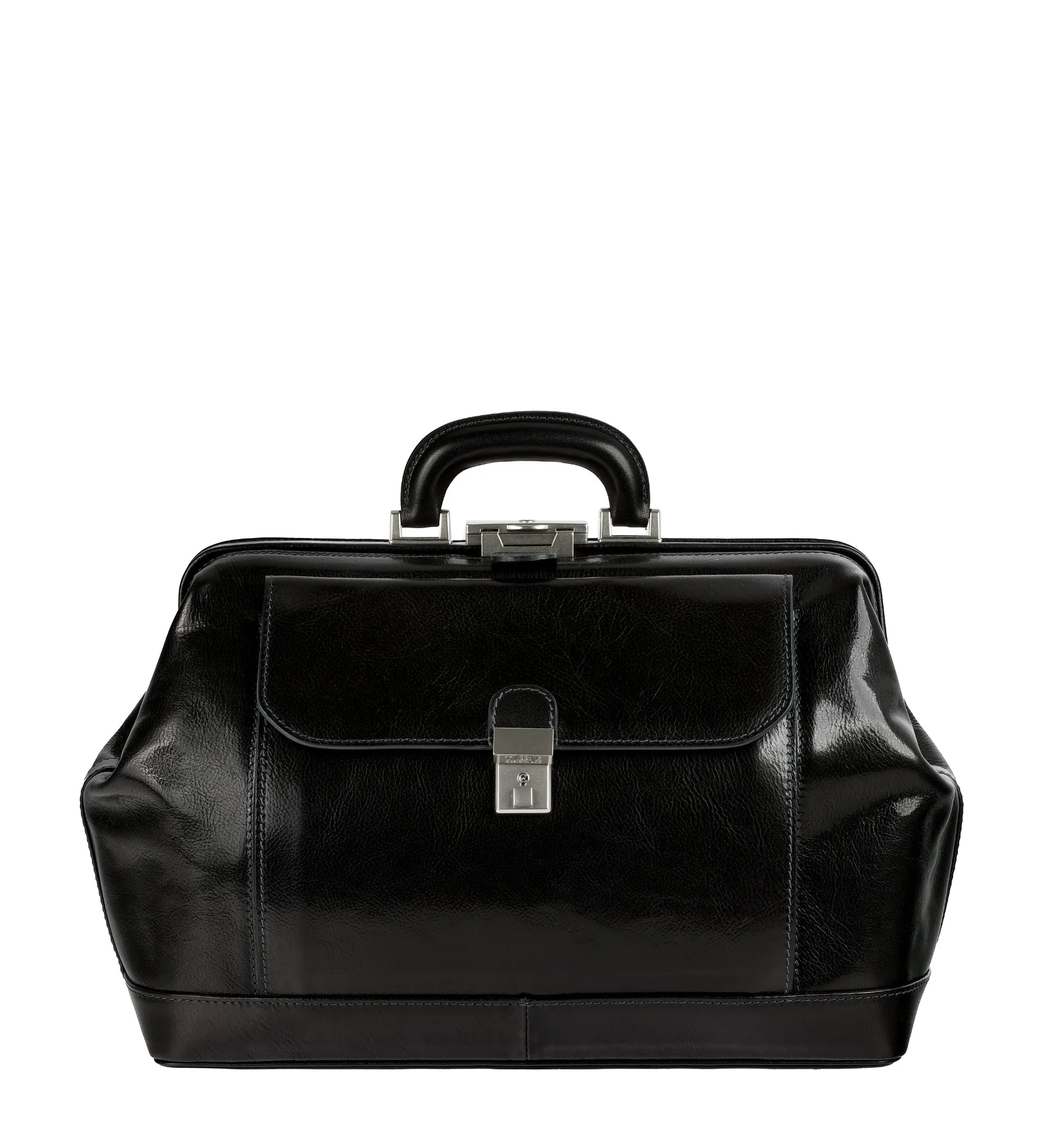 Large Italian Leather Doctor Bag for Women - Hamlet