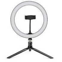 LED Desktop Ring Light 20cm With Tripod Stand