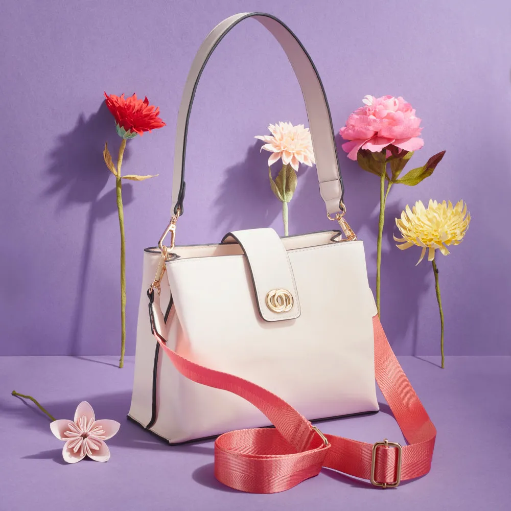 Leilani Blurred Floral Handbag