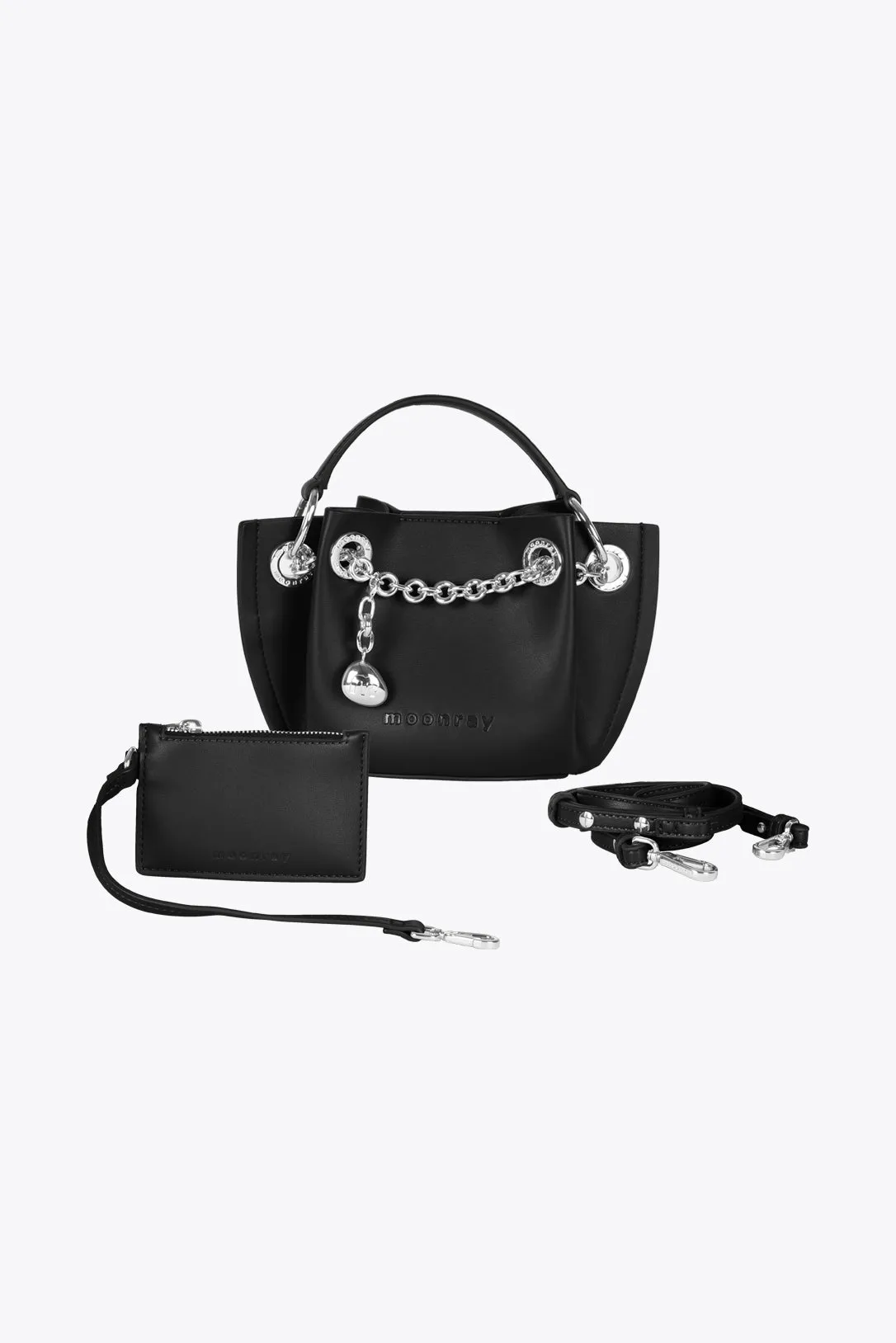 Lune mini bag in black