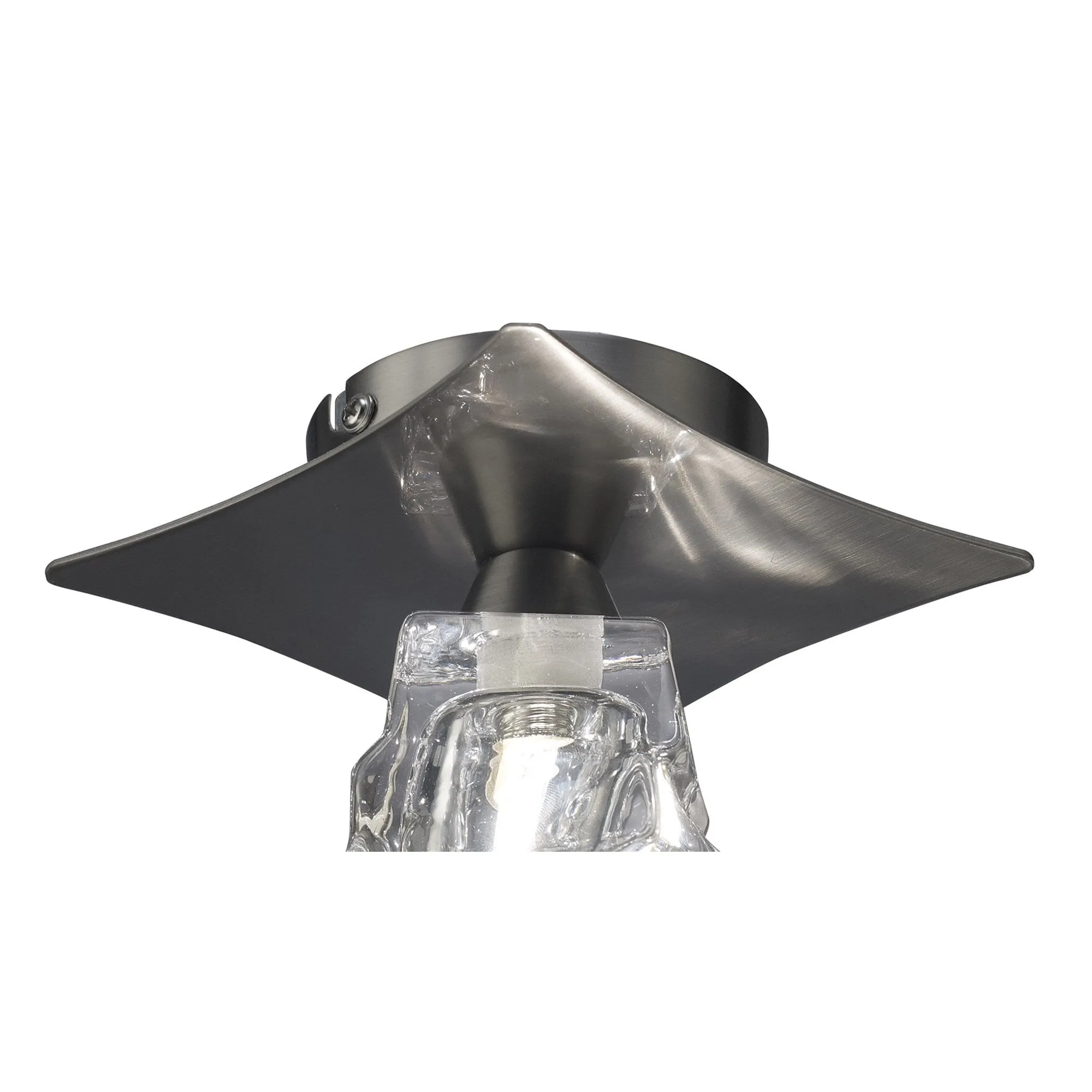 Mantra M3756 Iku Ceiling 1 Light Satin Nickel