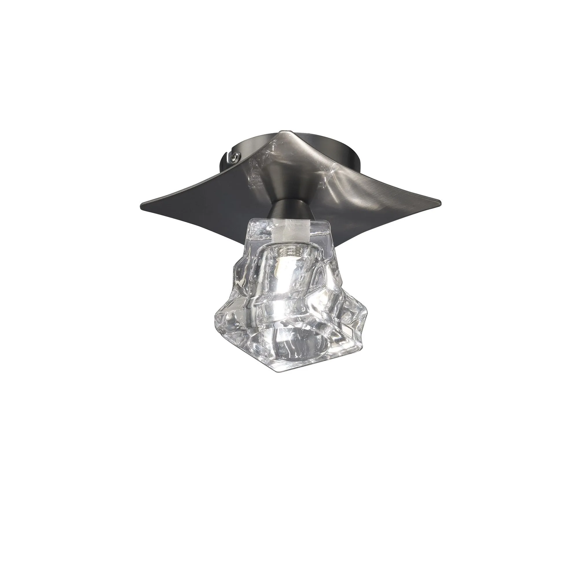 Mantra M3756 Iku Ceiling 1 Light Satin Nickel