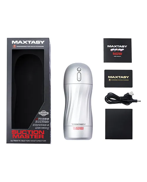 Maxtasy Suction Master Realistic Stroker - Nude