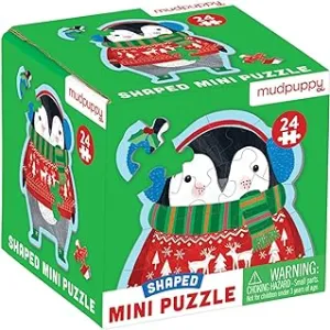 Mini Penguin 24 PC Shaped Puzzle