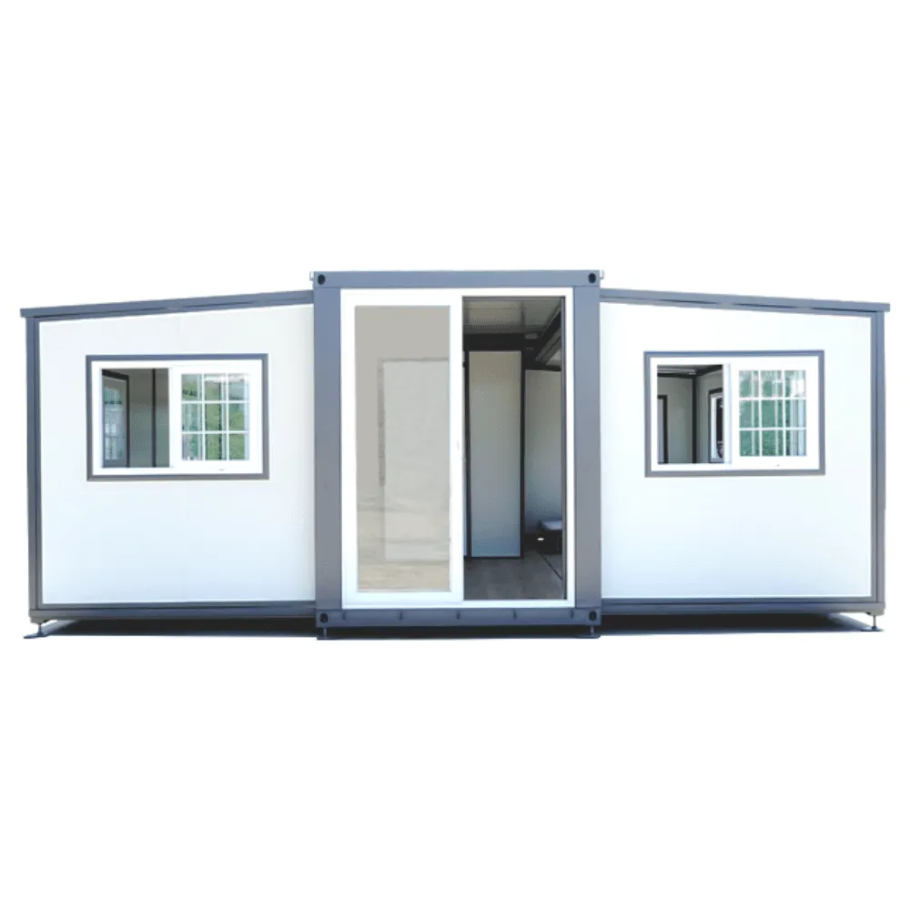 Modern Office Expandable Prefab House 19ft x 20ft with Cabinet PM00011902