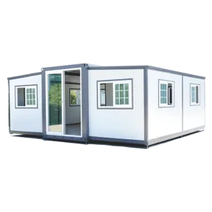 Modern Office Expandable Prefab House 19ft x 20ft with Cabinet PM00011902