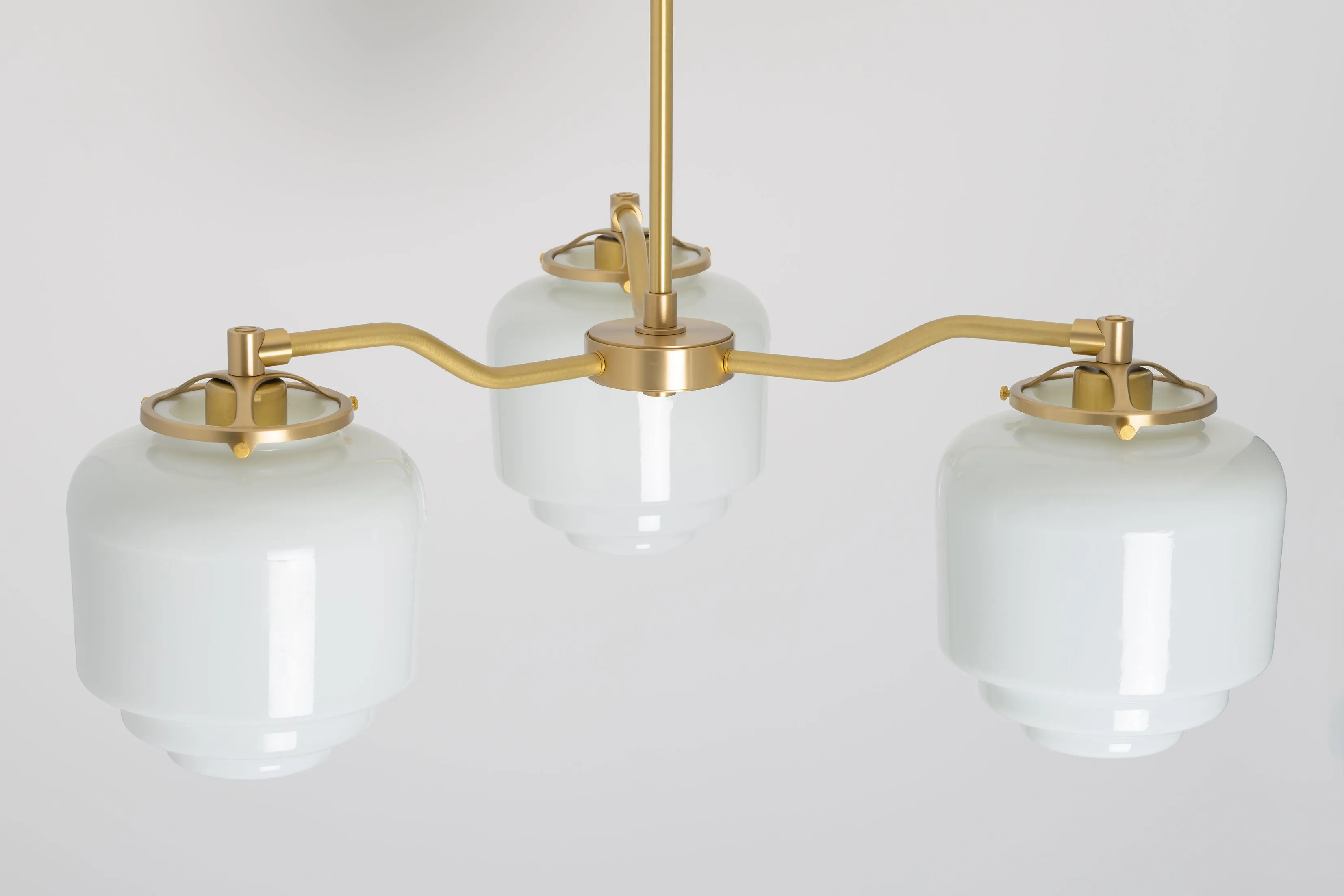 Modern Offset Chandelier