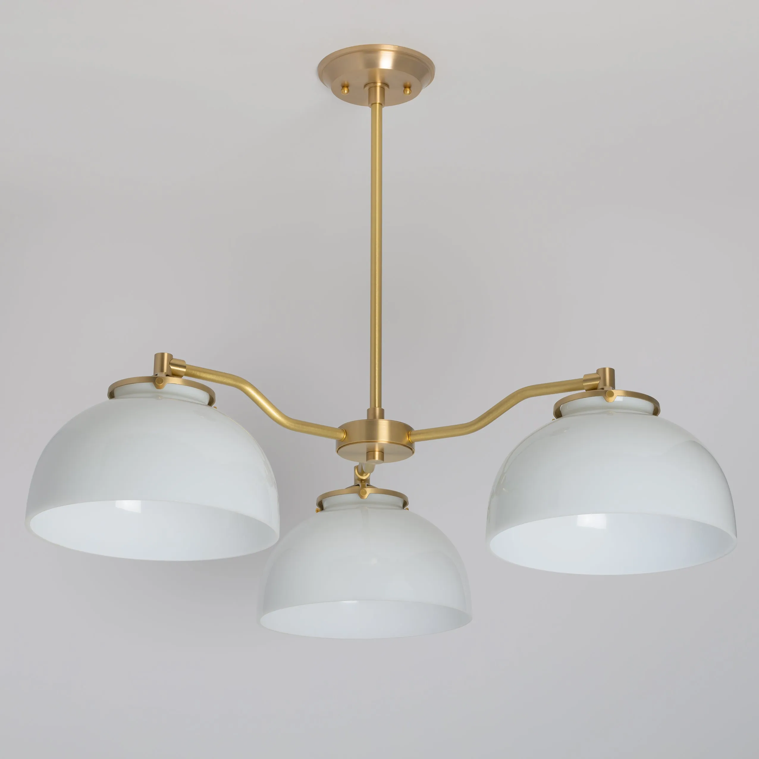 Modern Offset Chandelier