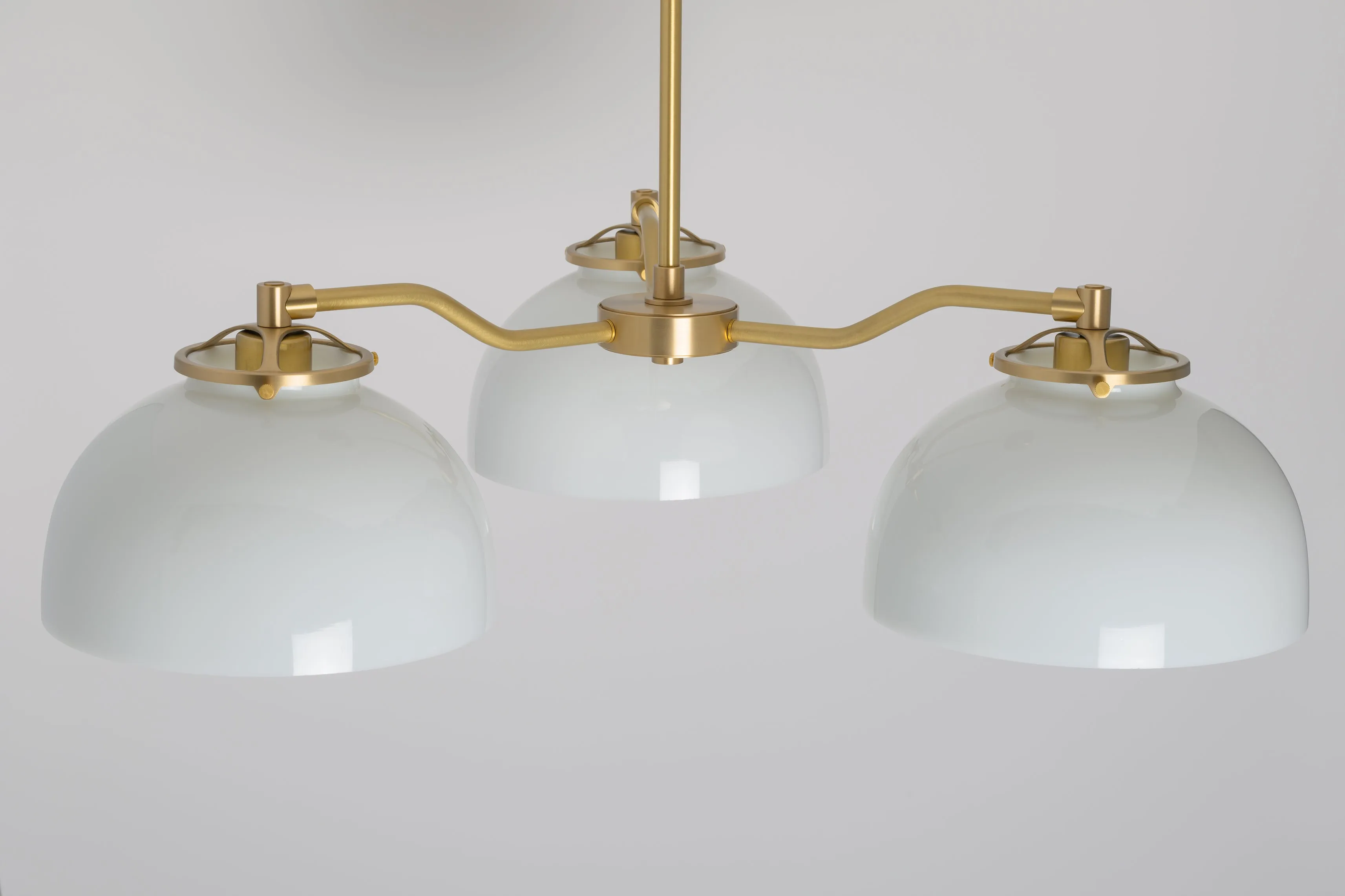 Modern Offset Chandelier