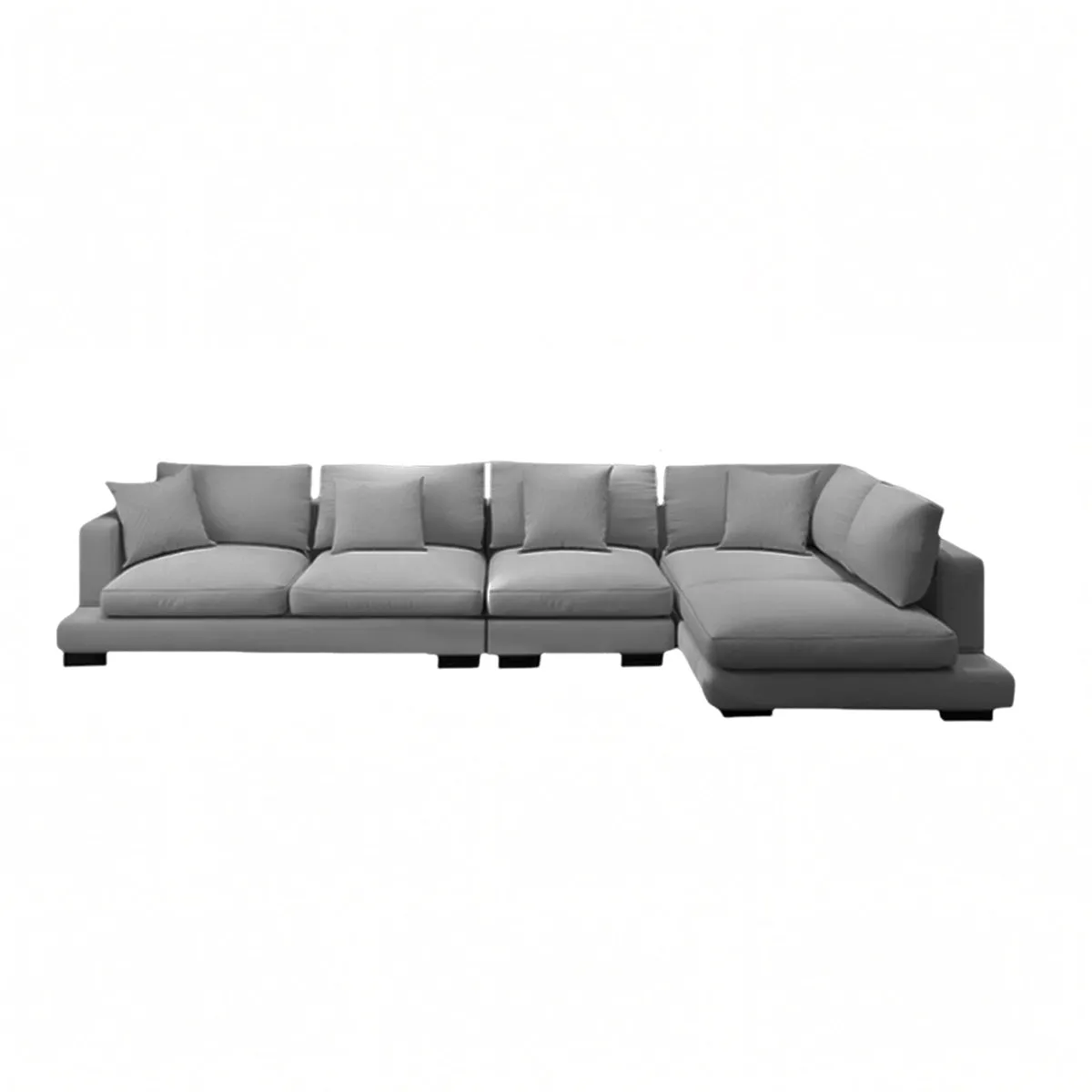 Modular L-Shaped Sectional Sofa