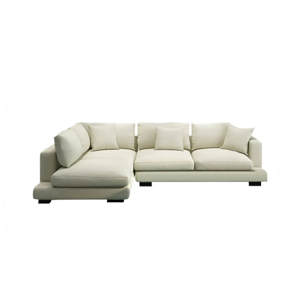 Modular L-Shaped Sectional Sofa