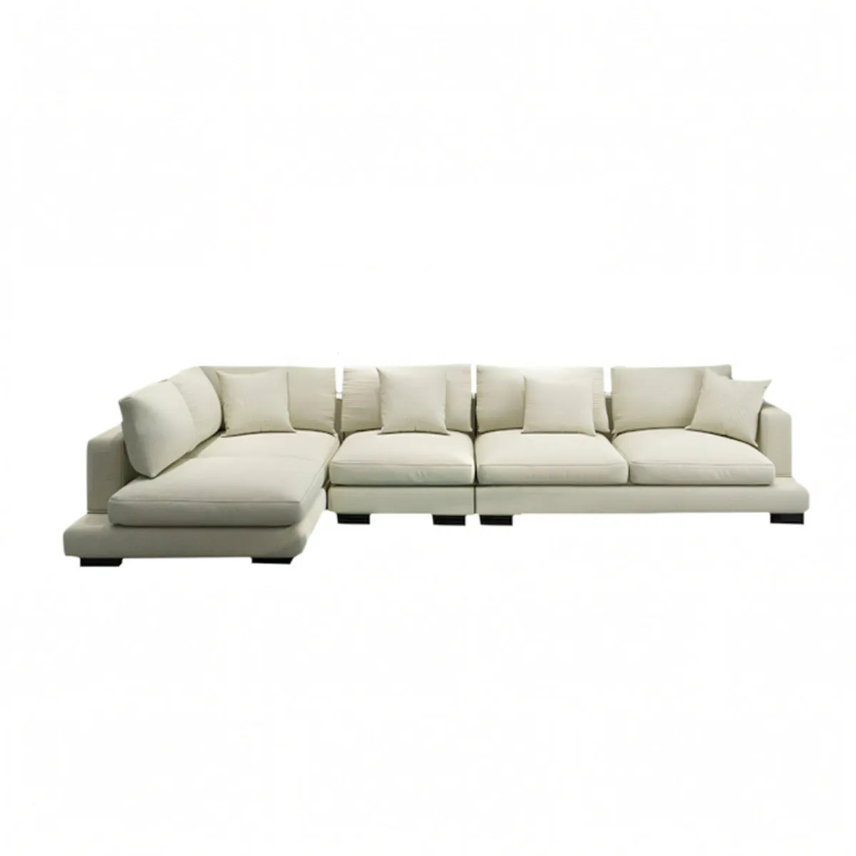 Modular L-Shaped Sectional Sofa