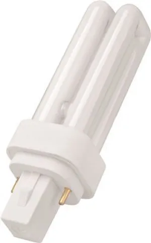 Monument Dual Tube Compact Fluorescent Lamp 9 Watts 2700K 82 Cri G23-2 Base Energy Saving