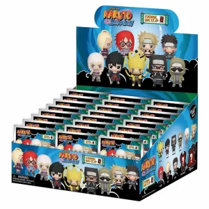 Naruto 3D Foam Keyring Bag Asst-Ser 6-24pcs PDQ