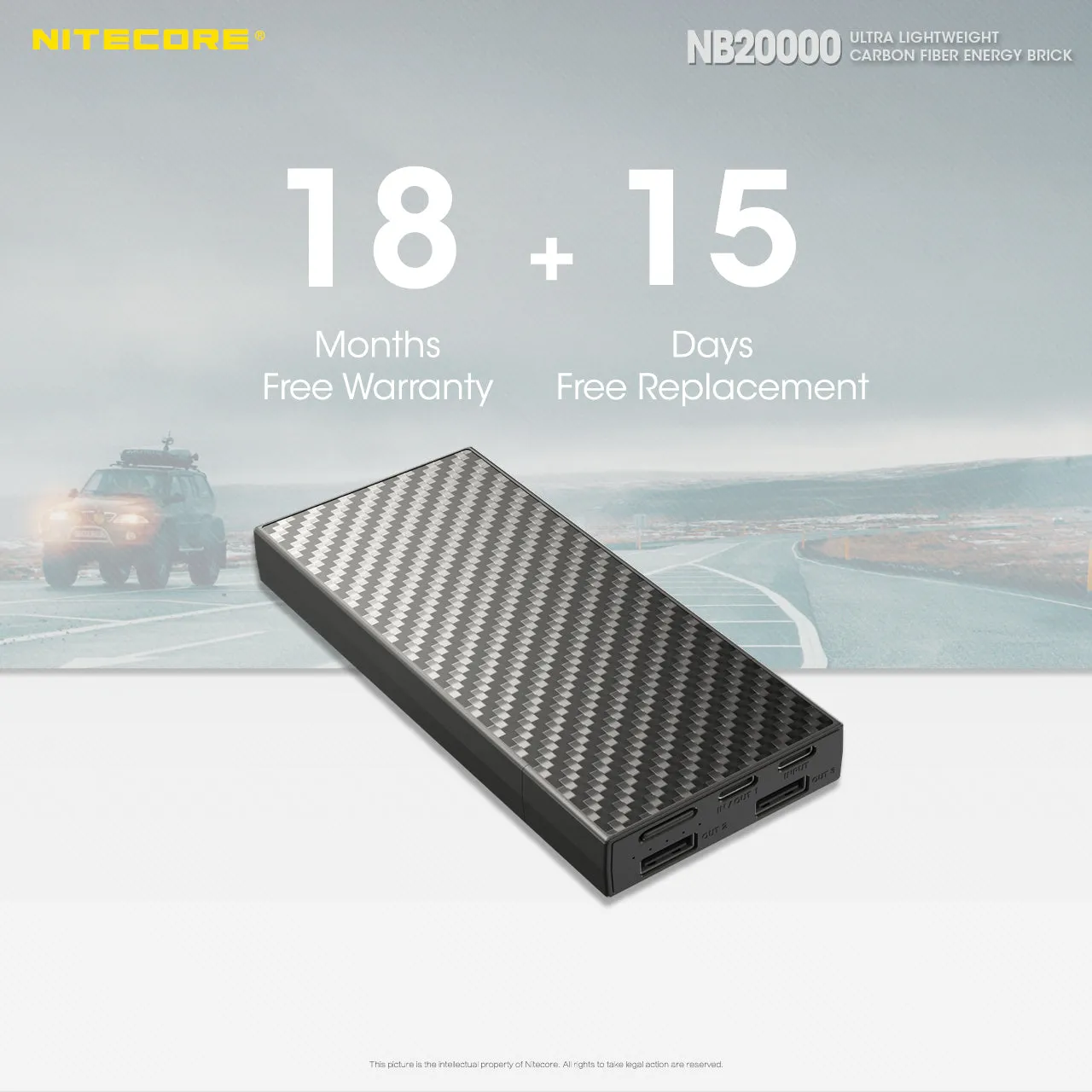 Nitecore NB10000 Gen 2 / NB20000 Ultra-Light Power Bank