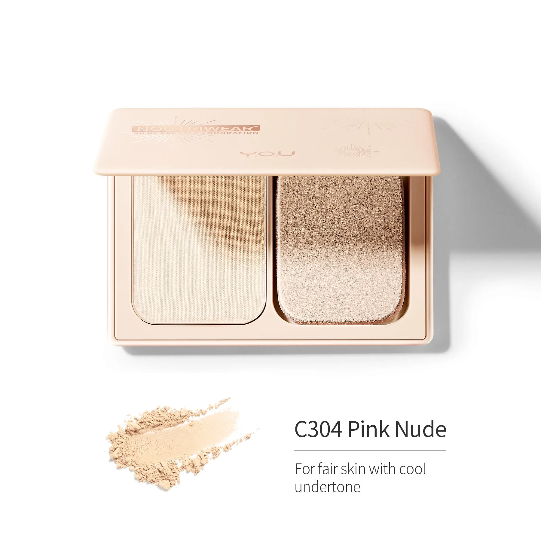 NoutriWear  Silky Pressed Foundation