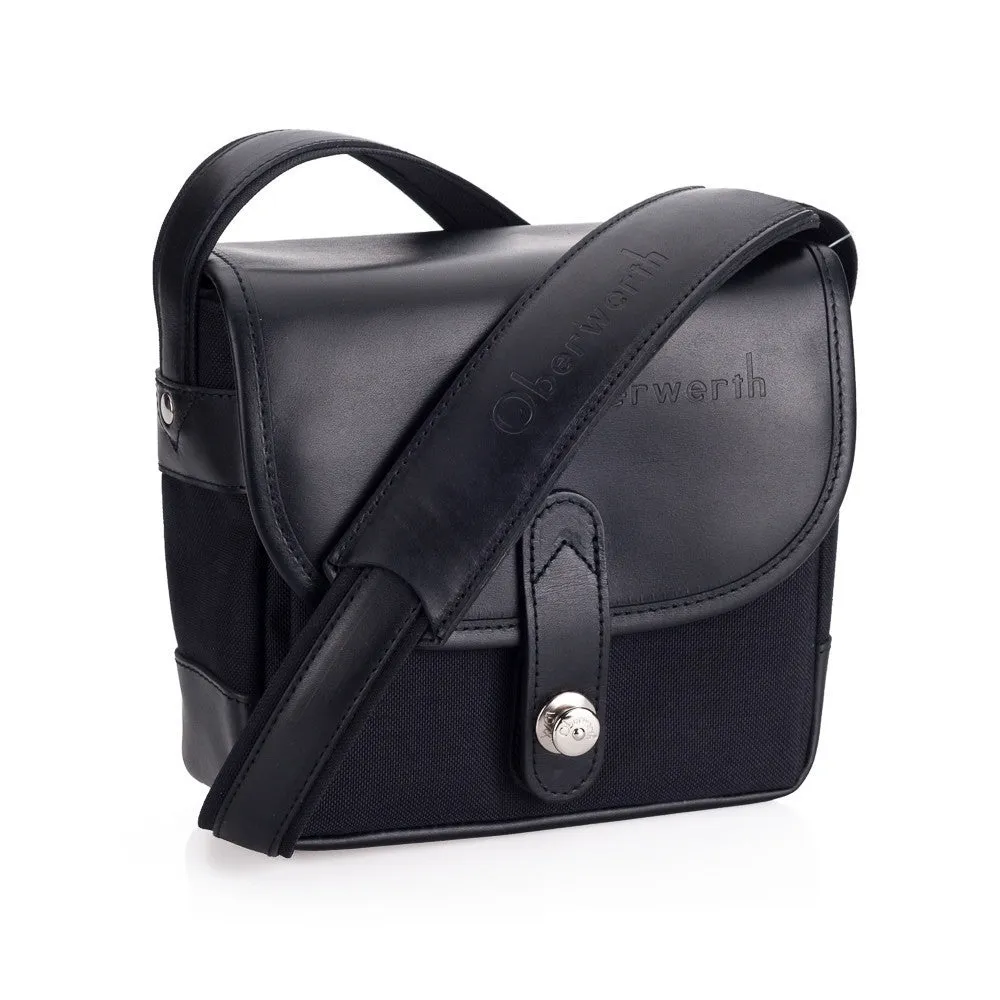 Oberwerth Bayreuth Small Photo Bag - Cordura/Leather Black