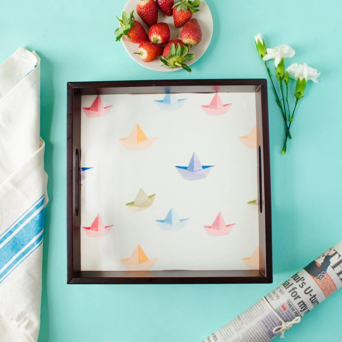 Paper Boats Tray