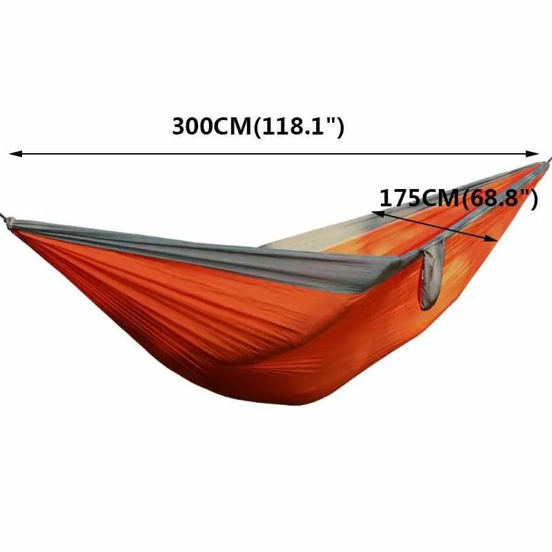 Portable 2 Person Parachute Hammock