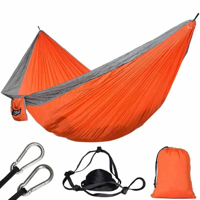 Portable 2 Person Parachute Hammock