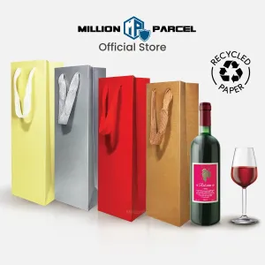 Premium Wine Paper Bag | Wine Gift Bag