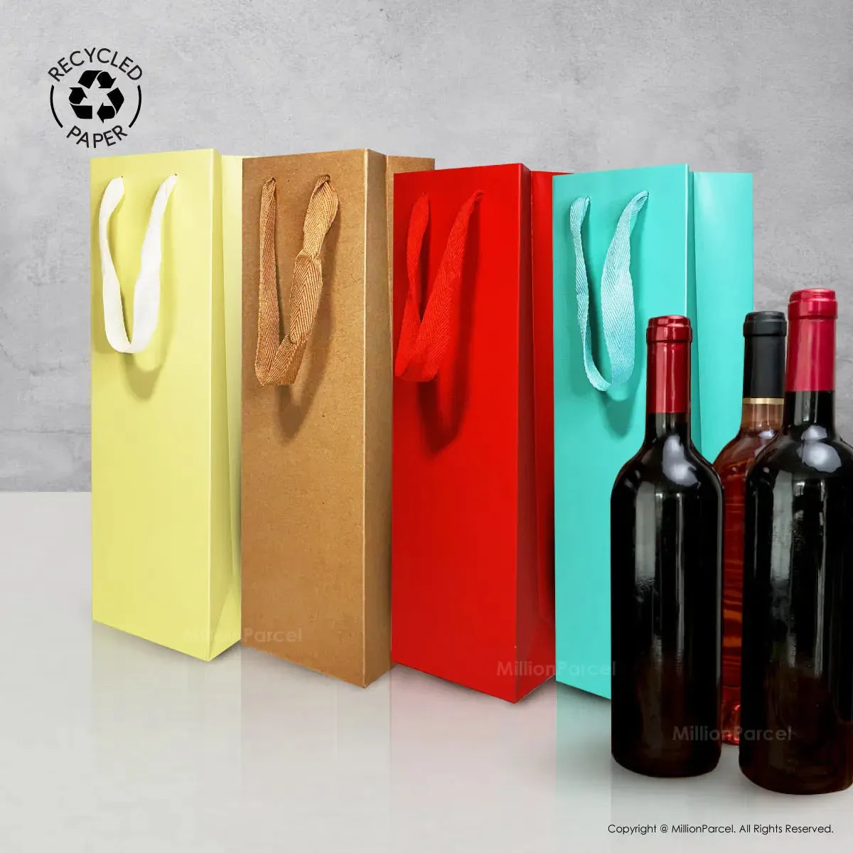 Premium Wine Paper Bag | Wine Gift Bag