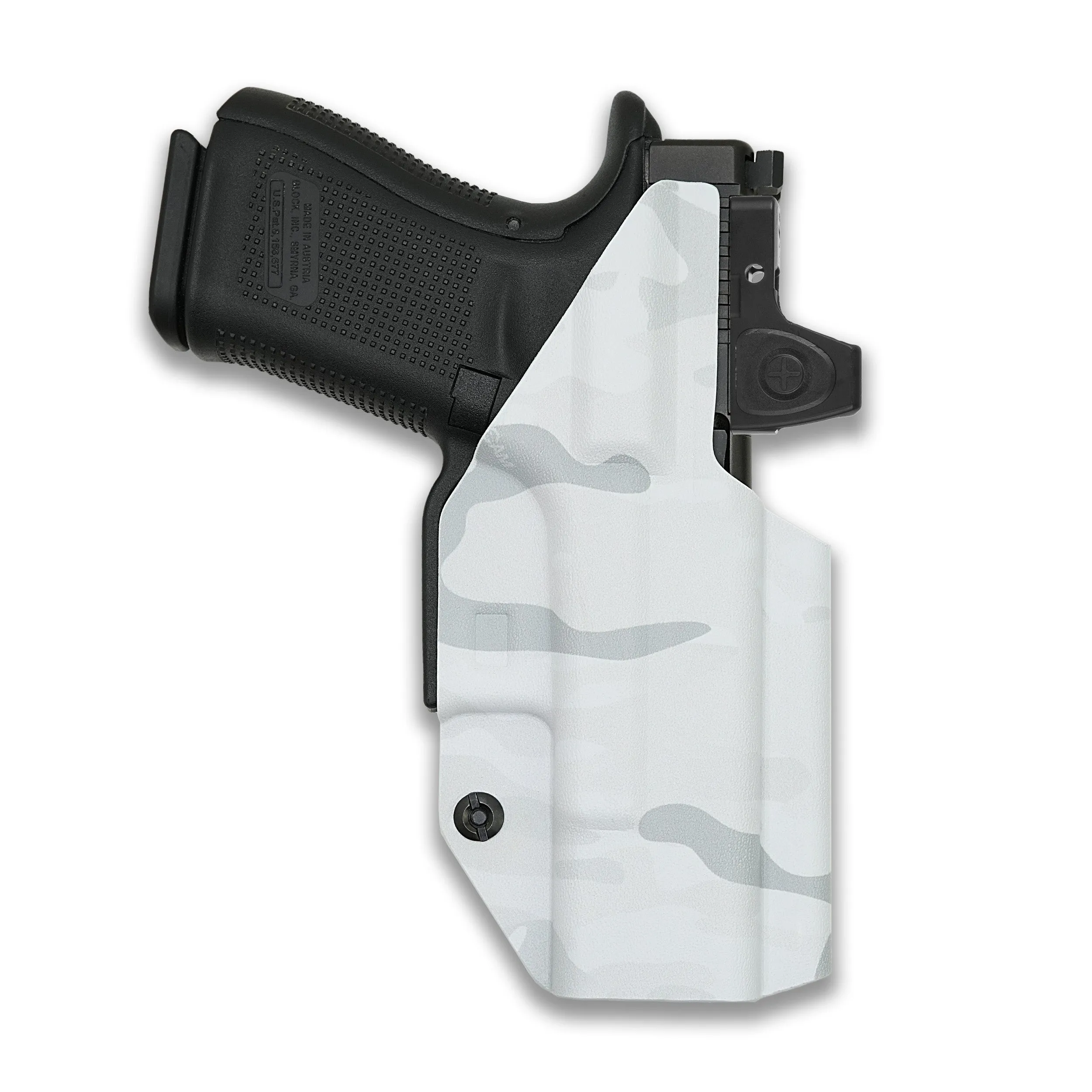 PSA Dagger Compact with Surefire X300U-A Light Red Dot Optic Cut IWB Holster